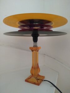 multi disque orange noir E